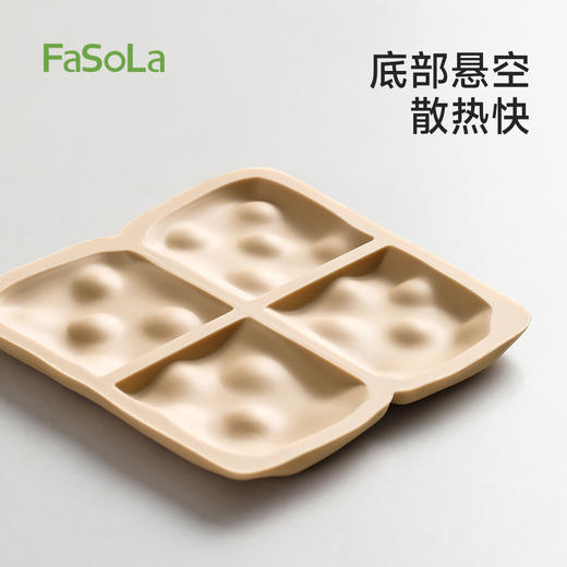 FaSoLa简约硅胶隔热垫桌垫盘垫锅垫餐桌防烫防滑垫子杯垫耐热垫子 商品图2