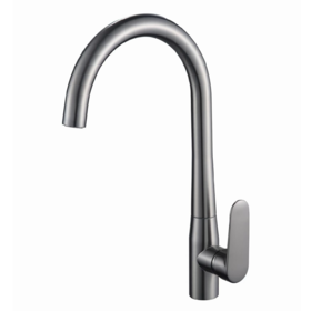 SQ：6341-1雷杰多冷热菜盆龙头-枪灰