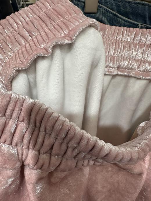 【门店同款】ENJOY冬季光泽感丝绒阔腿裤 155765497 商品图2