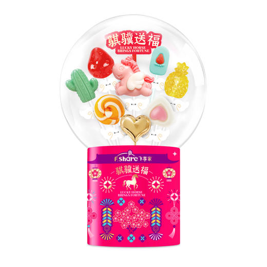 飞享家不伤牙棒棒糖-宝马送福56g（8g*7） 商品图2