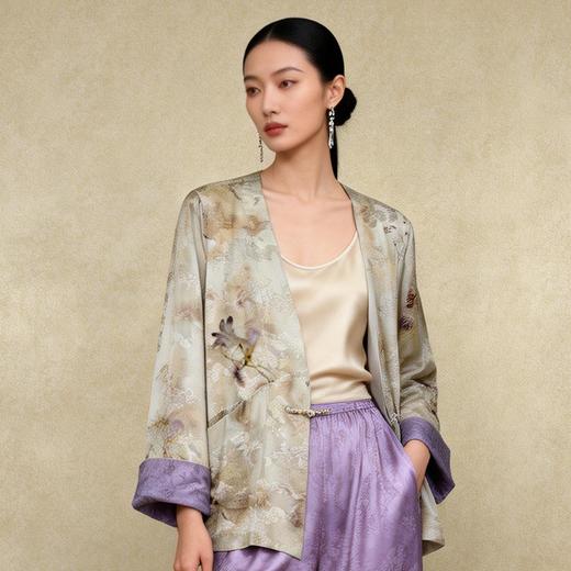 Famecoco范可儿秋款新中式马夹FAD6AB205 商品图0