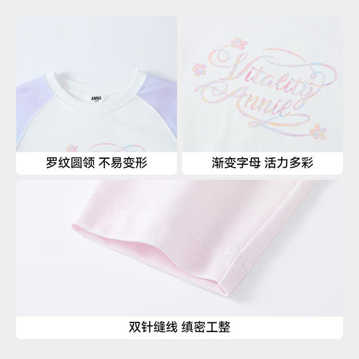 【实体店同款】女童长袖针织衫春季新款安奈儿童装AG611085 商品图4