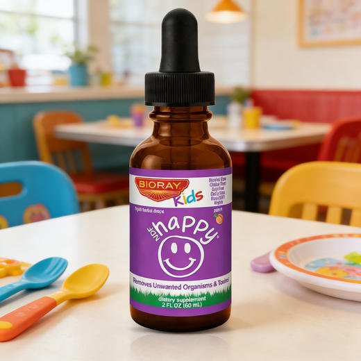 Bioray NDF Happy儿童情绪平衡去除有害微生物和清洁草本滴剂 60ML 商品图0