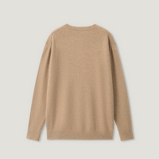 KINGDEER/KD 秋冬新款男式长袖套头圆领羊绒衫L805689鹿王 商品图11