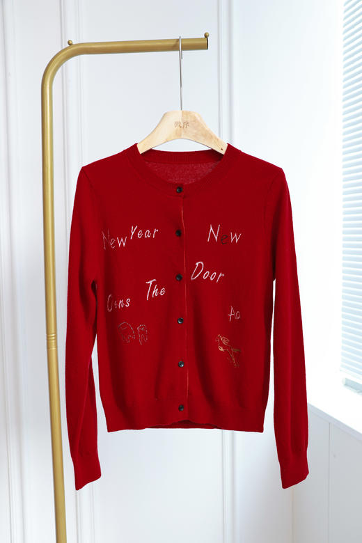 马到橙功|新年氛围感刺绣亲子羊毛衫 商品图7