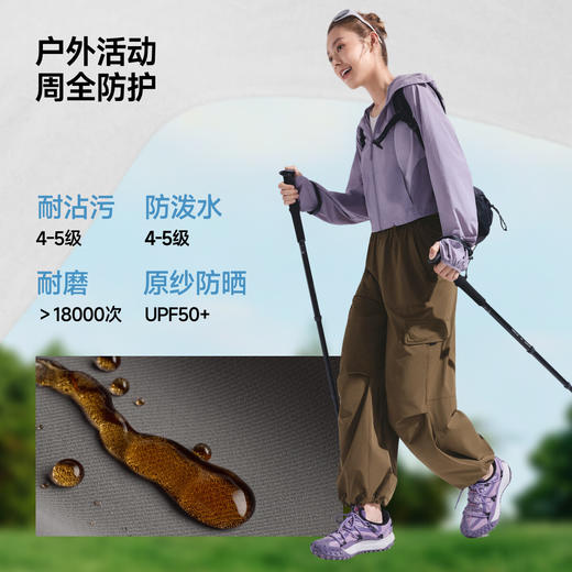 【新品】6楼-蕉下女士防泼水防晒降落伞裤WR247吊牌价349 商品图3