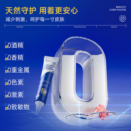 让脚部美观不再疼痛【Breathy鸡眼膏】长效生物膜保护技术，一次涂抹长久守护 商品图4
