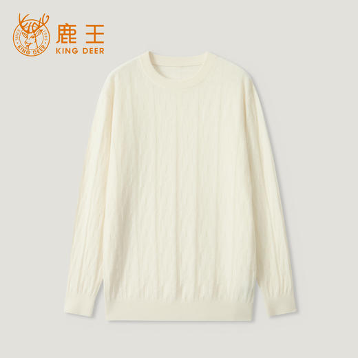 KINGDEER/KD 秋冬新款男式长袖羊绒衫L805687鹿王 商品图7