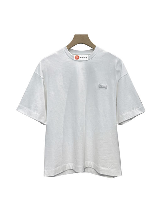 男款刺绣印花短袖T恤ba 商品图0