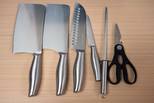 SACON帅康400系列30cm淬火全刃锋利不锈钢厨房多功能刀具 商品图2