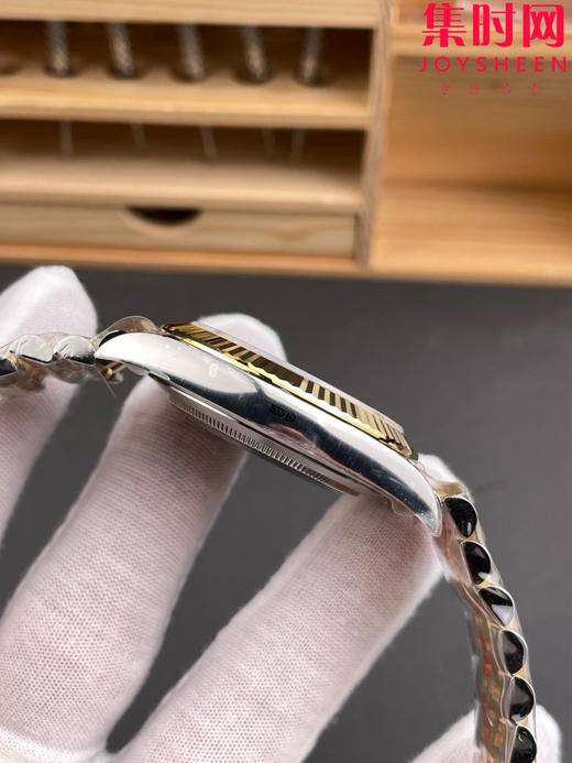 ARF劳力士日志型36mm 间金金盘 丹东3235机 五珠链 904L钢 男士腕表 商品图4