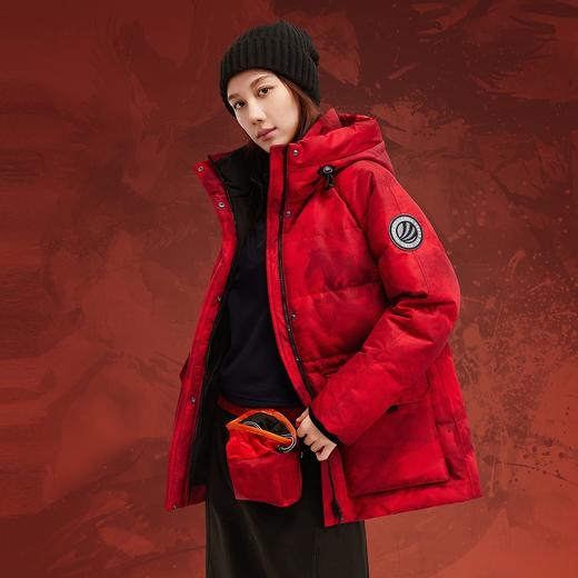 波司登极寒90鹅绒 收腰显瘦短款25冬新款羽绒服女 小个子保暖连帽 商品图3