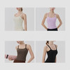 YOGACODE【火树银花系列】春夏罗纹瑜伽背心女带胸垫免穿内衣性感Y字美背背心DWB116170 商品缩略图3