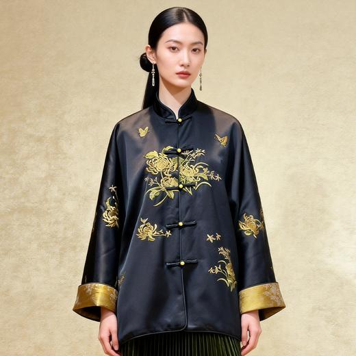 Famecoco范可儿新中式上衣外套FAD8AB206 商品图0