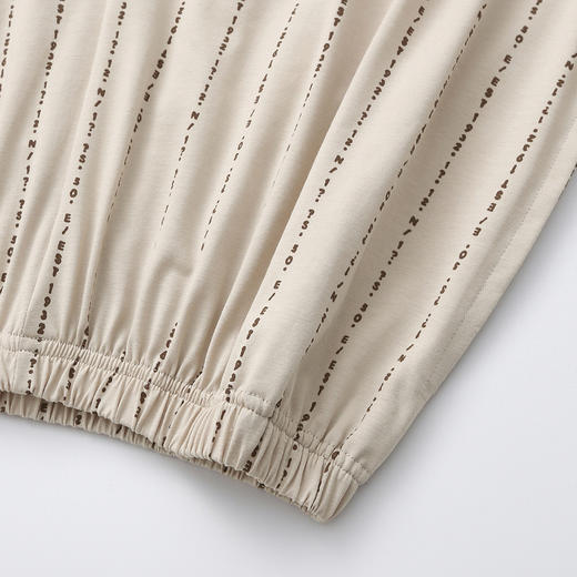 （合作款）芬腾新款男士夏季睡衣纯棉短袖长裤家居服套装yc0209003 商品图4