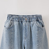 马克珍妮复古时髦女童纯棉牛仔弯刀裤2026年春装新款560207 商品缩略图4