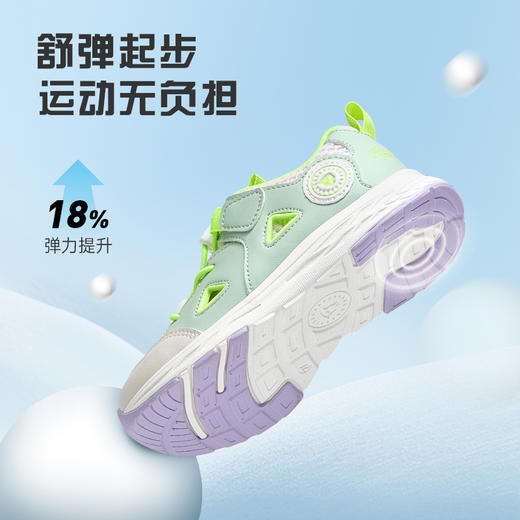 泰兰尼斯春款小童段超大网孔透气运动鞋T01X5A7208 商品图4