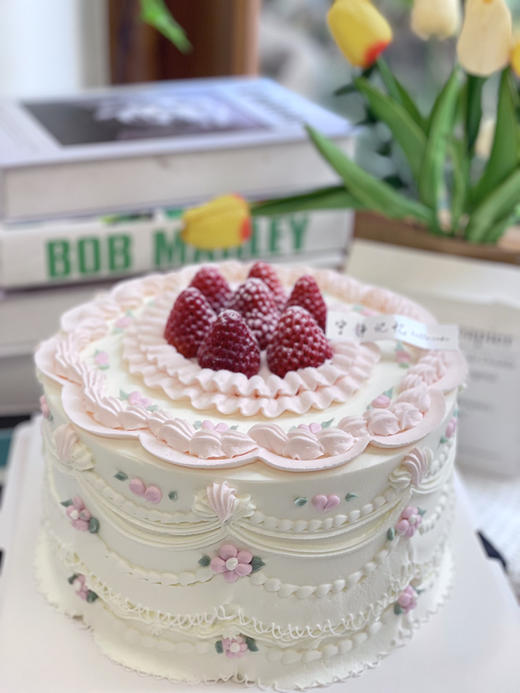 小清新水果动物奶油蛋糕 下单前请仔细阅读商品详情 商品图0