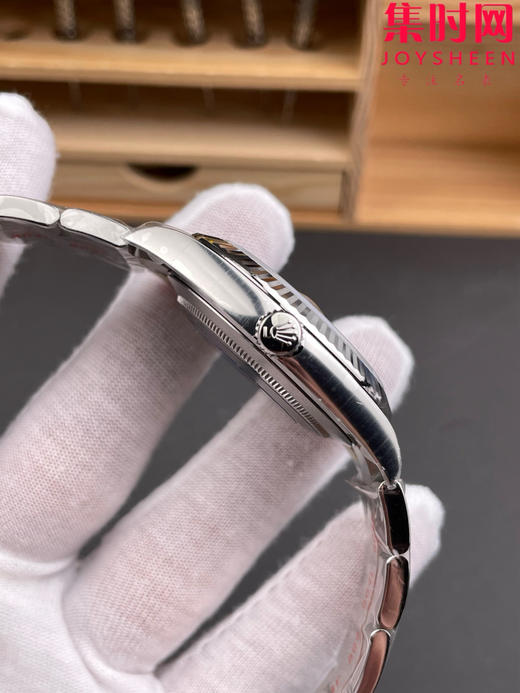 ARF劳力士日志型41mm 水泥灰 灰盘 丹东3235机 板带 三珠链 904L钢 男士腕表 商品图3