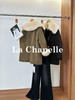 专柜实拍【赵露思同款】拉夏贝尔/La Chapelle轻奢派克服~大翻领+内里羊羔毛工装保暖外套 商品缩略图6