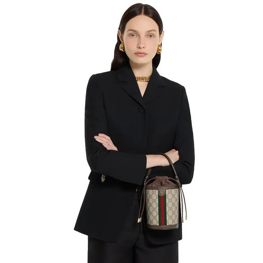 GUCCI 古驰 女士 Ophidia系列 迷你水桶包 混色 838462 FAE0O 9869 商品图7