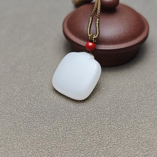 新疆和田玉且末料羊脂玉超白雅致小杂件 126-10 商品图12
