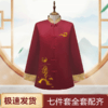 高档刺绣新式唐装"唐瑞云凤"女寿衣 商品缩略图0
