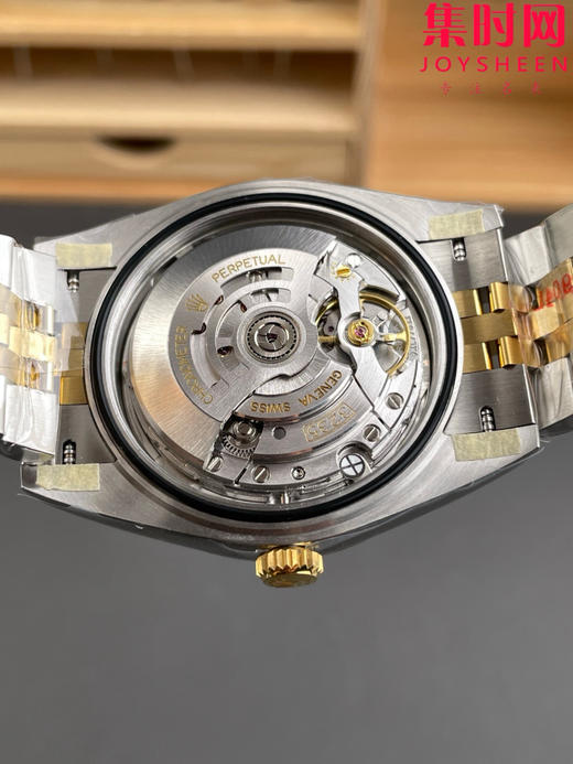 ARF劳力士日志型36mm 间金金盘 丹东3235机 五珠链 904L钢 男士腕表 商品图3