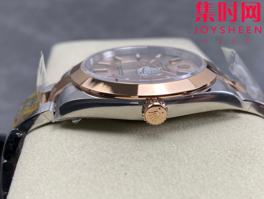 ARF劳力士日志型41mm 间玫金光圈 丹东3235机 板带 三珠链 904L钢 男士腕表 商品图6