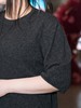 一周发货【100%绵羊毛 中袖针织衫】【正码正拍】高级感慵懒风，超舒适羊毛，纯羊毛衫中袖毛衣，巨软极简圆领百搭 商品缩略图6