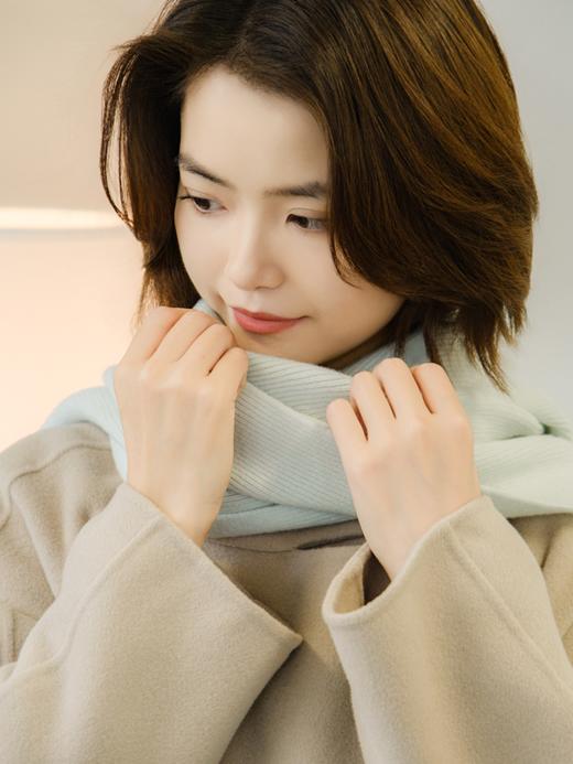 冬日氛围神器 超细美丽诺羊毛连帽围巾ACG1SAF091、ACG1SAF068 商品图7