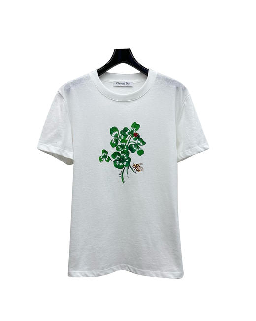 女款四叶草印花短袖T恤ba010 商品图0