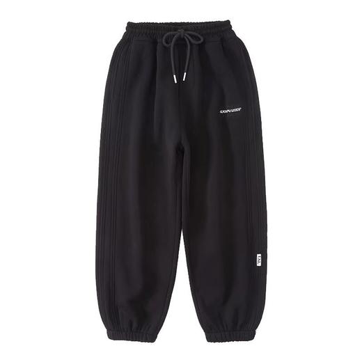 童装男童卫裤春秋潮牌高街儿童百搭休闲裤少年直筒运动阔腿裤120-170 商品图4