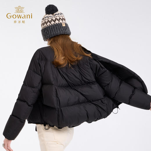 【三色可选】乔万尼新款轻薄女款冬季保暖短款休闲羽绒服EZ4T201 商品图6