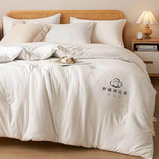 新疆原棉棉花被【悠梦嘉居新疆原棉棉花被原本色，水洗棉面料 棉花填充秋冬双人被3000克200*230，原本色】 商品图3