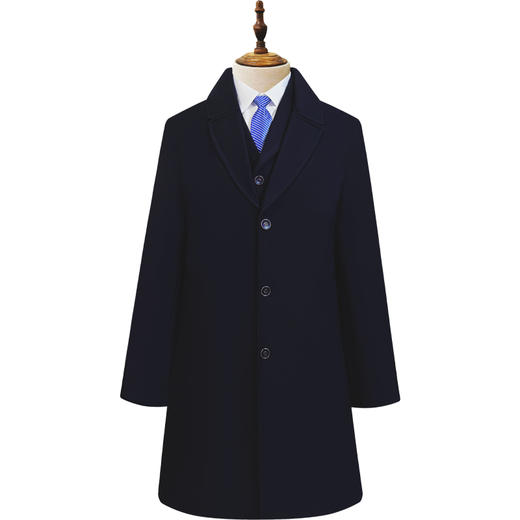 高档寿衣男士西装款弹力棉寿衣全套 商品图1