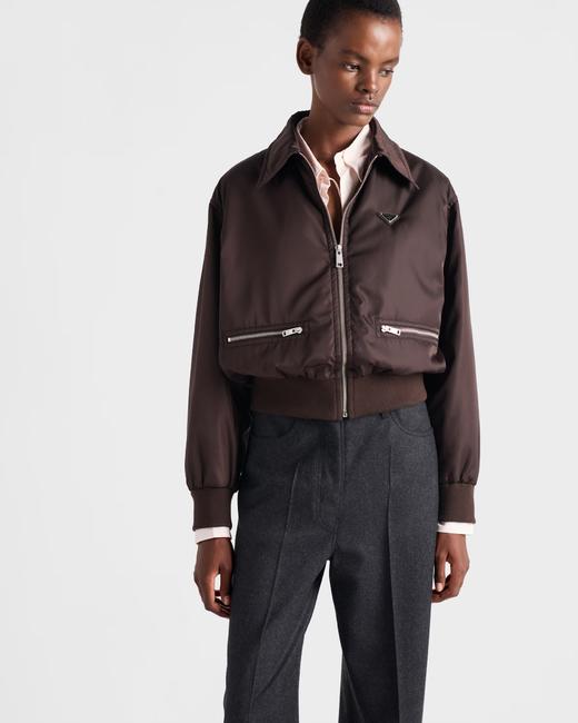 女款尼龙廓形短夹克外套zo020 商品图3