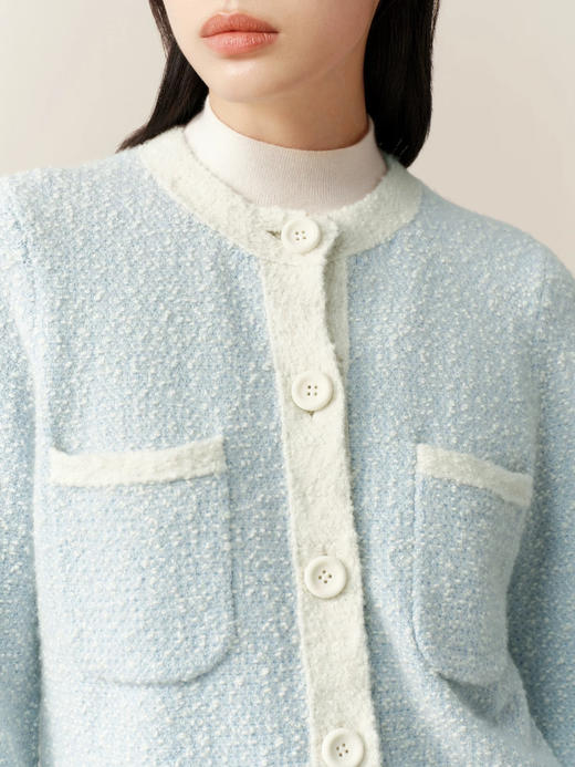 初十上新 纯圆正 Eds 香风套装 开衫+半身裙 美到忘乎所以 商品图1