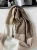 浅咖/咖色/多色100%山羊绒围巾 商品缩略图0