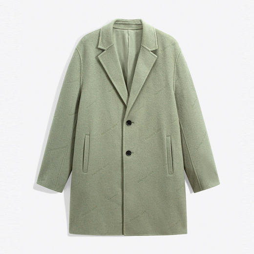 GXG男装  烧花工艺简约时尚中长款大衣 冬季热卖GEX12625874 商品图4