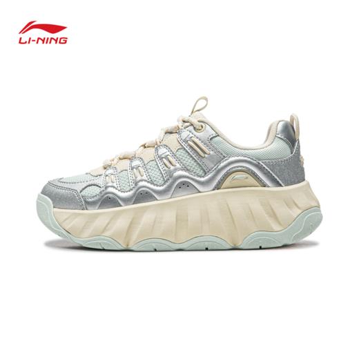 李宁曲奇鞋女子减震轻质回弹经典休闲鞋AGCW028 商品图2