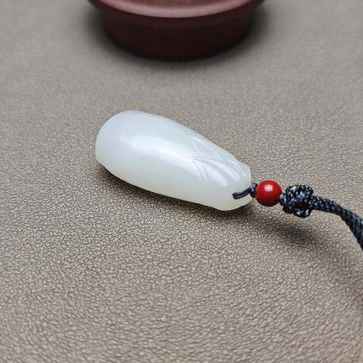 新疆和田玉且末料羊脂玉超白结节高（中号） 126-13（一个） 商品图11