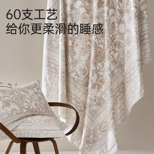 新疆长绒棉60支印花四件套(芸川) 商品图3