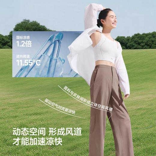 【春上新】【新品】6楼-蕉下女士立体高弹直筒裤EL001吊牌价399 商品图4