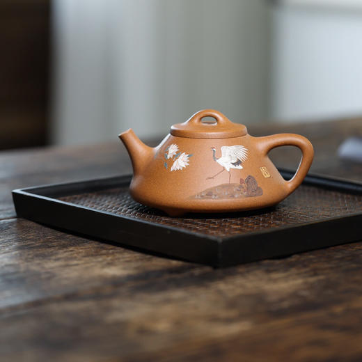 【青山特惠】 宜兴原矿精品全手工段泥 子冶紫砂壶 • 250cc 王文浩 （高工） 商品图0