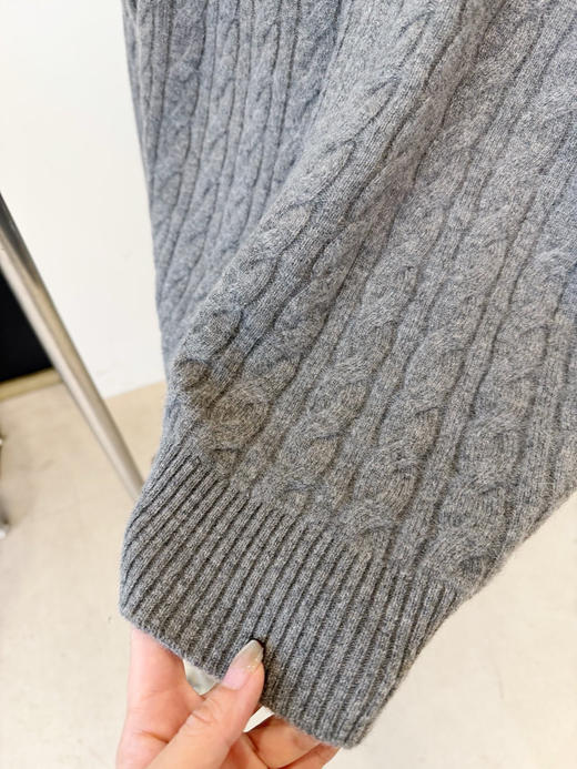 老钱风羊毛混纺拉链开衫 男士bai搭外套 商品图4