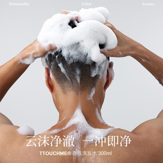 【拍3立减68元】TTOUCHME香水香氛洗发水300ml 去屑止痒控油蓬松清爽持久留香男女 商品图3