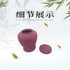 低温手作无色土紫色可降解骨灰坛骨灰盒骨灰罐寿盒 商品缩略图3