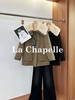 专柜实拍【赵露思同款】拉夏贝尔/La Chapelle轻奢派克服~大翻领+内里羊羔毛工装保暖外套 商品缩略图0