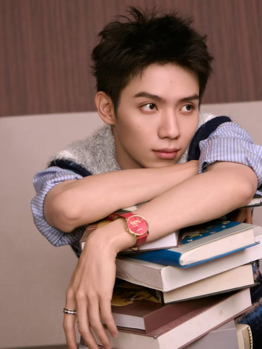 男女同款寇驰马年限定红金镶嵌吉祥新程手表 商品图5